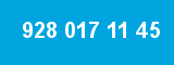 928 017 11 45 928 017 11 45
